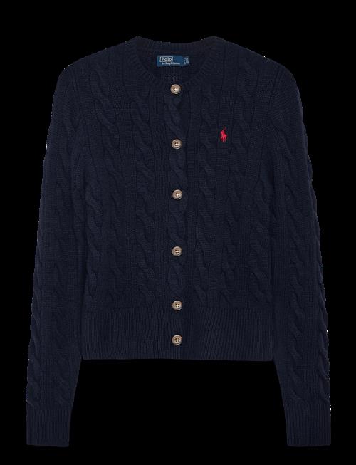 Polo Ralph Lauren | Cable-Knit Wool-Cashmere Cardigan | S