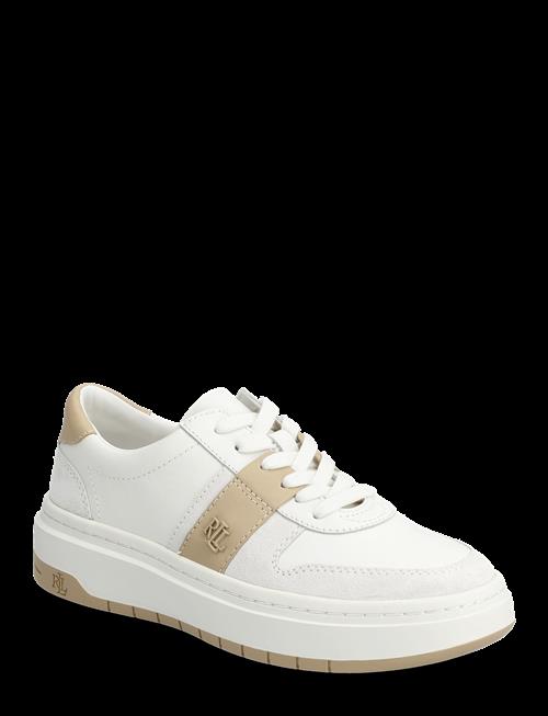 Lauren Ralph Lauren | Harlie Color-Blocked Leather Sneaker | 40