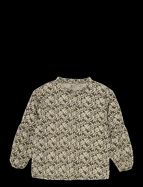 Daily 7 | Shirt Longsleeve Shiny Flower | 116