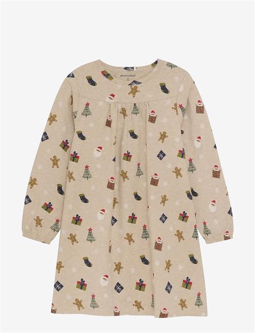 Minymo | Nightdress Ls Aop | 128