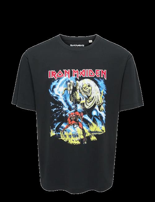 ONLY & SONS | Onsiron Maiden Life Rlx Ss Lic Tee | S