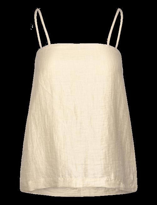 House Of Dagmar | Linen Strap Top | 36
