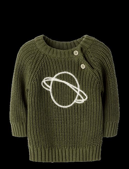 Lil'Atelier | Nbmemlen Emb Ls Knit Lil | 86