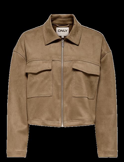 ONLY | Onlstina Faux Suede Jacket Pnt | S