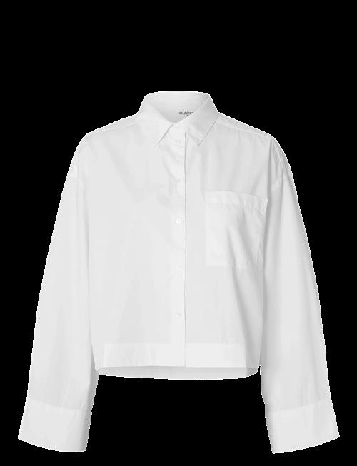 Selected | Slwastha Ls Cropped Boxy Shirt Noos | 34