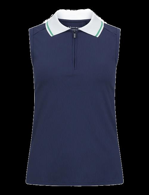 Röhnisch | Rib Sleeveless Poloshirt | L