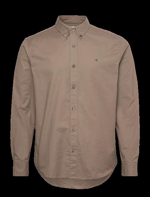 Calvin Klein Jeans | Ls Solid Oxford Classic Shirt | XS