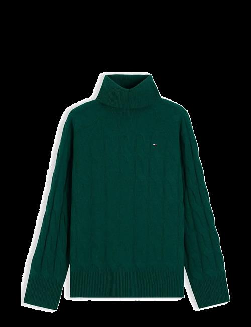 Tommy Hilfiger | Soft Wool Cable Roll-Nk Ls Swt | M