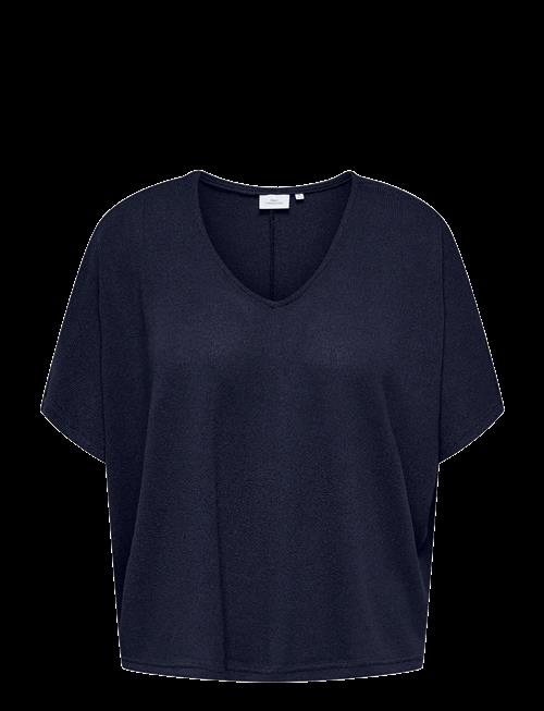 ONLY Carmakoma | Cartammi 3/4 V-Neck Batwing Blouse Jrs | 50-52