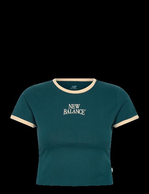 New Balance | Linear Heritage Ringer T-Shirt | L