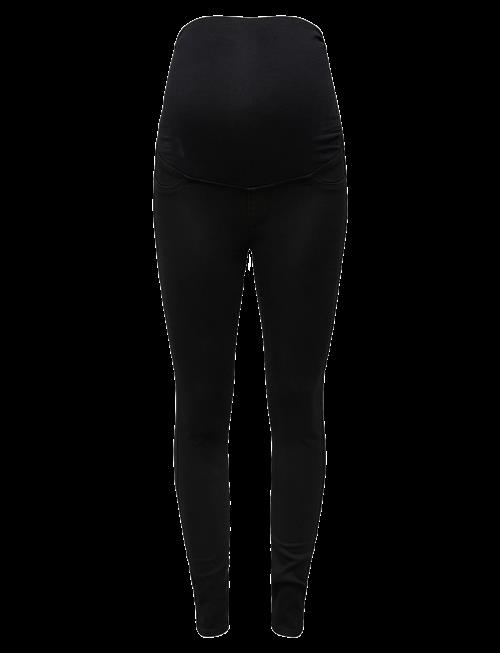 Only Maternity | Olmrain Reg Sk Jegging Black Dnm Noos | L
