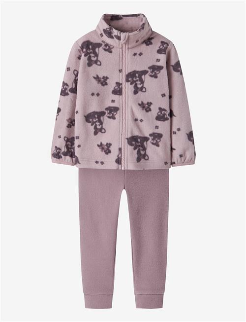 name it | Nmnspektra Fleece Set Aop Fo | 86
