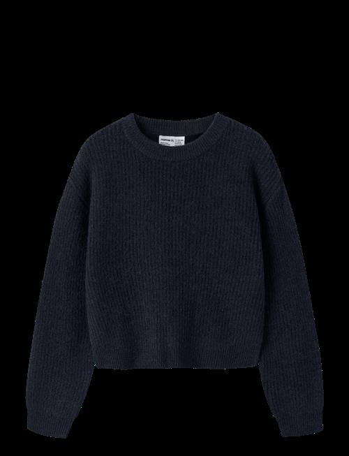 name it | Nkfholly Ls Boxy Short Knit Noos | 146-152