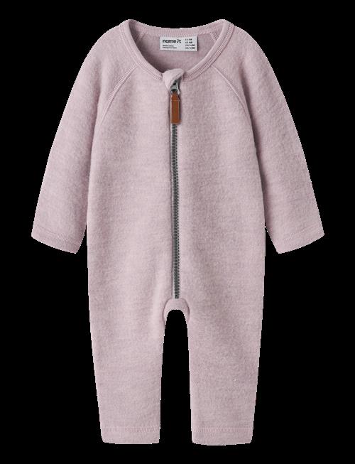 name it | Nbfwmino Wool Bru Ls Suit | 62