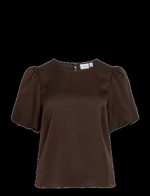 Vila | Viellette 2/4 Satin Puff Top - Noos | 42