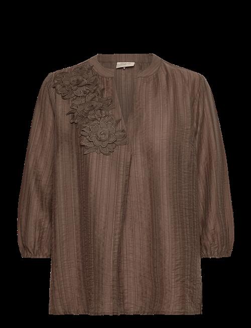 FREE/QUENT | Blouse From Freequent In A Beautiful, Textured Material. The Blouse Has Three-Qu | M