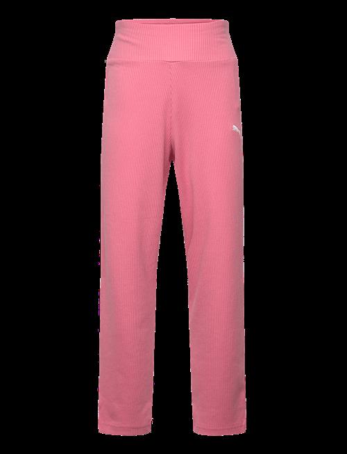 PUMA | Ess Elevated High Waist Straight Leg Rib Pants G | 152