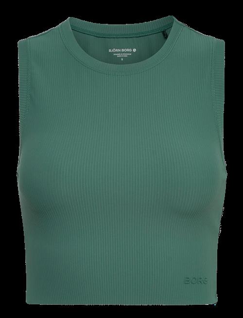 Björn Borg | Studio Ribbed Cropped Tank Top | M