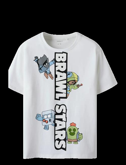 name it | Nkmjok Brwlst Ss Nreg Top Box Noos Bfu | 134-140
