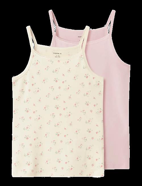 name it | Nkfstrap Top 2P Flower Noos | 158-164