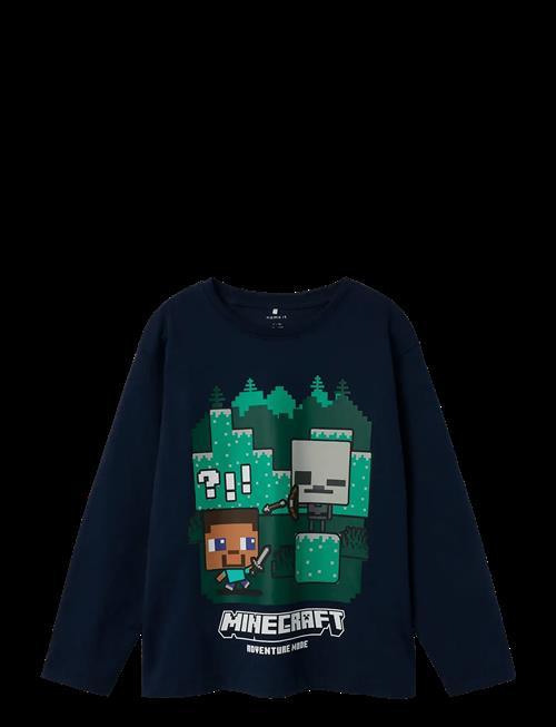 name it | Nkmac Minecraft Ls Nreg Top Box Noos Bfu | 134-140