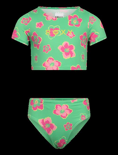 Roxy | Tropicool Crop Lycra Set | 170