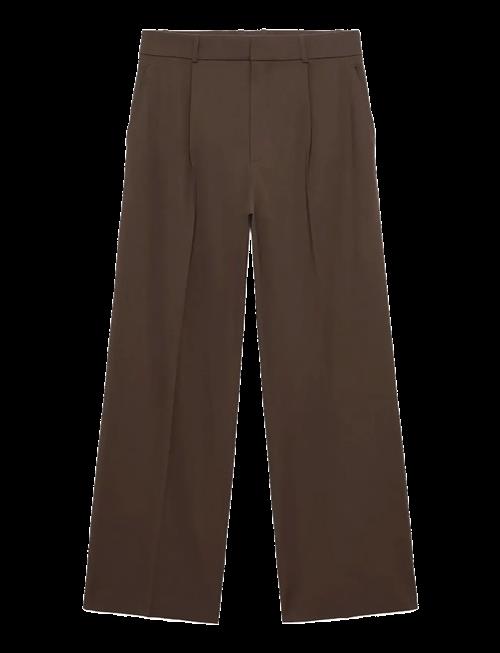 Mango | Low-Rise Wide Leg Trousers | 38