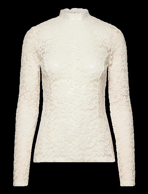 Rosemunde | Rwdelicia Lace Ls T-Neck T-Shirt | XL