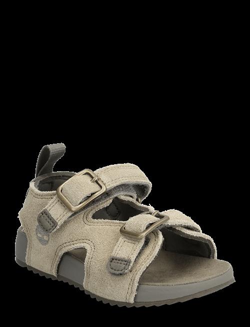 Timberland | Castle Island Backstrap Sandal Light Beige Suede | 27