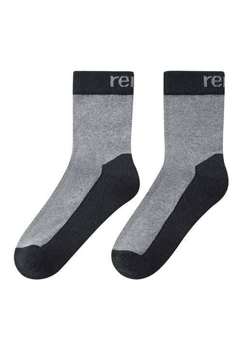 Reima Villalla Sokker Melange Grey  Melange grey-30-33 EU  Grå  30-33 EU  Drenge, Piger