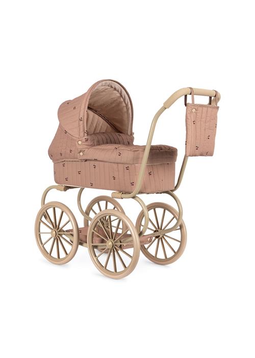 Konges Sløjd Minnie Dukkevogn Cherry Blush  Cherry Blush One Size  Creme  One Size  Piger