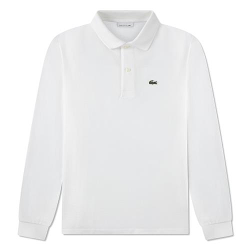 Lacoste Pique Polo Blanc  Blanc 140 cm  Hvid  140 cm  Drenge