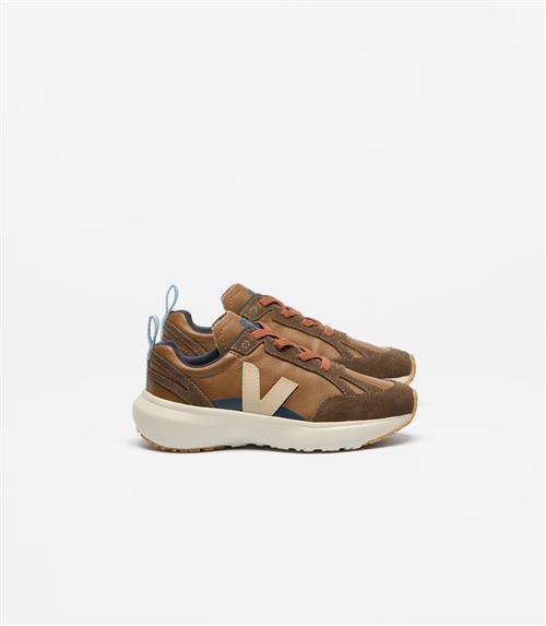 Veja Small Canary Veja X Bonpoint Leather Brown Almond Brown Almond-34  Brun  34 EU  Drenge, Piger