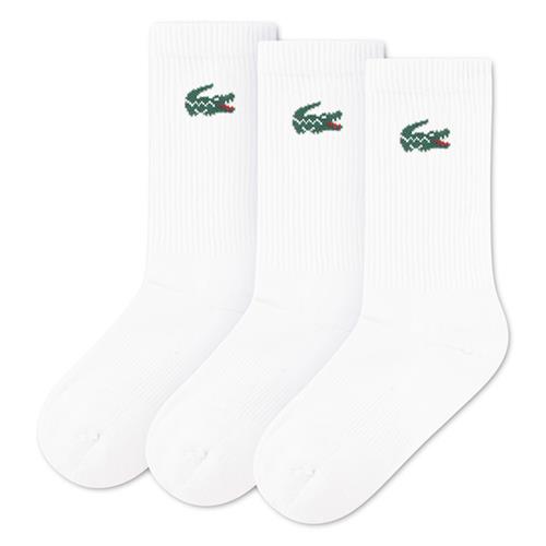 Lacoste 3-pak Strømper Med Kort Skaft Blanc  Blanc 27-35 EU  Hvid  27-35 EU  Drenge
