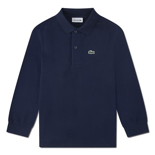 Lacoste Piqué-polo Med Lange Ærmer Marine  Marine 152 cm  Blå  152 cm  Drenge