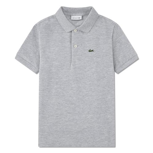 Lacoste Petit Pique-polo Argent Chine Heather  Argent Chine Heather 116 cm  Grå  116 cm  Drenge