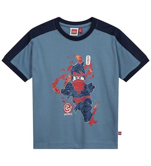 LEGOÂ® Ninjago T-shirt - LWTaj 710 - Blå m. Print