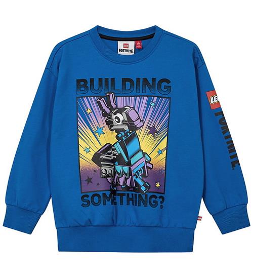LEGOÂ® Fortnite Sweatshirt - LWSian 701 - Blå m. Print