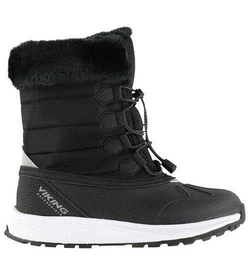 Viking Vinterstøvler - Equip Warm WP Zip - Black/Granite