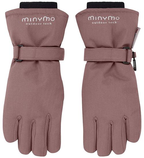 Minymo Handsker m. Fleece - Rose Taupe