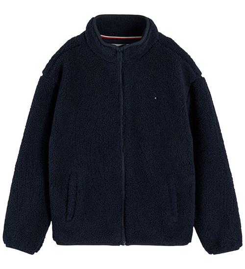 Tommy Hilfiger Fleecejakke - Dark Blue