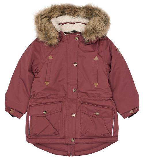 Mikk-Line Vinterjakke - Parka - Oxblood Red