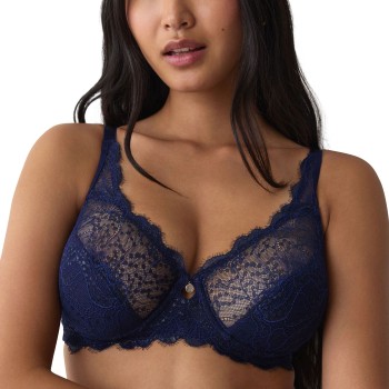 Triumph BH Amourette Sparkle Wired Bra Marineblå B 90 Dame
