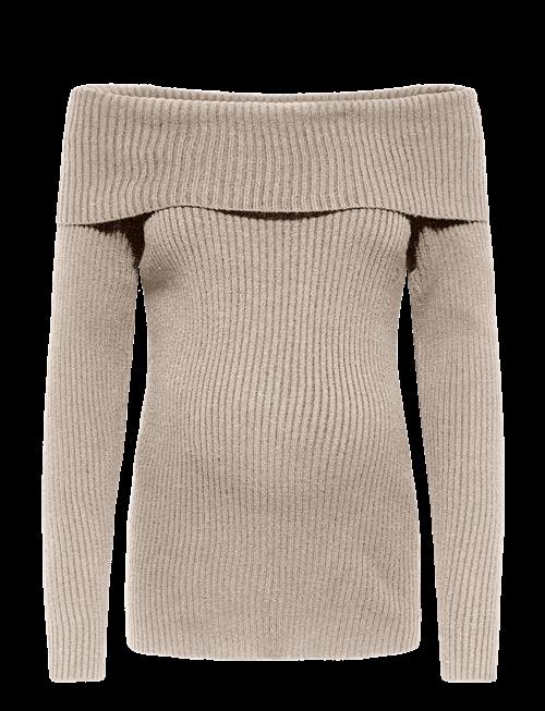 Only Maternity | Olmkatia Ls Off Shoulder Knt | M
