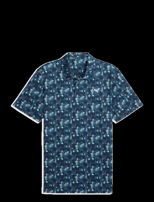PUMA Golf | Mattr Deco Polo - Lc | M