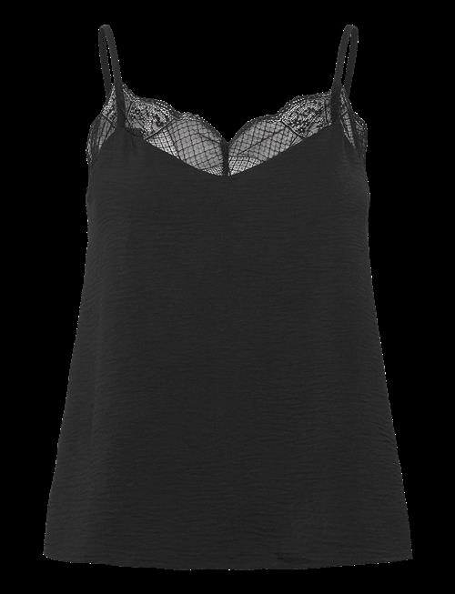 Pieces | Pctiffany Strap Lace Top Wvn Noos Bc | L
