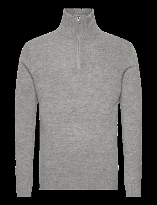 Lindbergh | Lambswool Half Zip Knit Oversize Collar | M