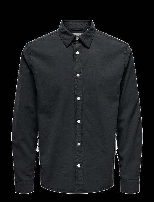 ONLY & SONS | Onsotto Reg Peach Finish Ls Shirt | XS