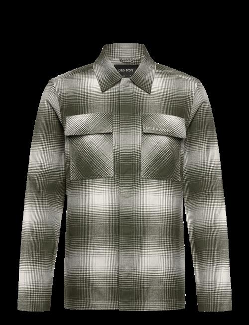 Lyle & Scott | Ombre Check Overshirt | M