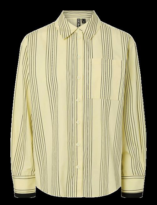 Pieces | Pcjamie Ls Loose Shirt Wvn D2D Pp | XS
